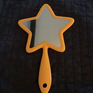 Jeffree Star orange mirror from Thirsty collect..